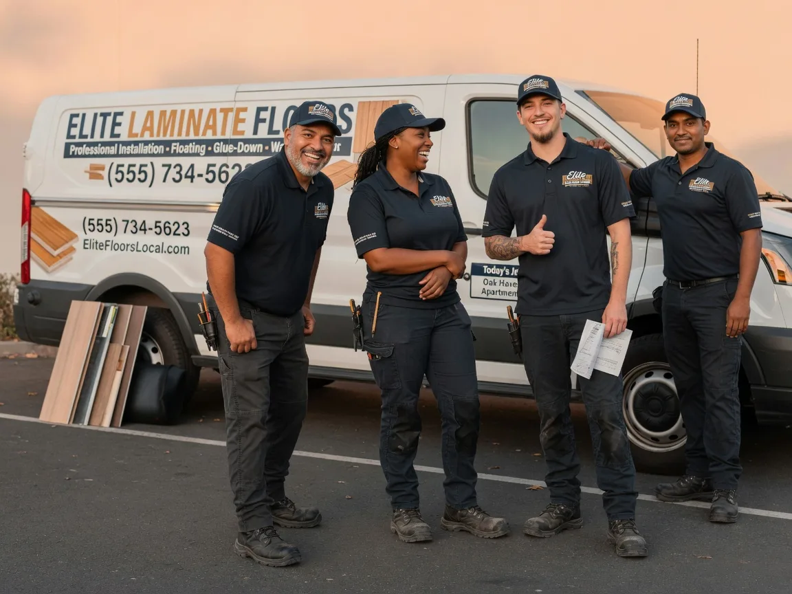 Laminate flooring installation company in Premont, TX